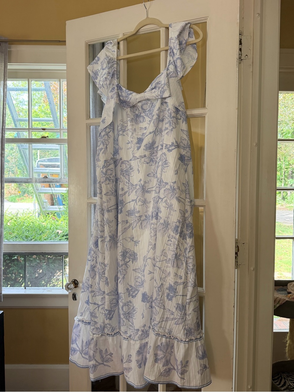 Bloomchic Light Blue & White Dress Size 26 (4XL) - Picture 2 of 4